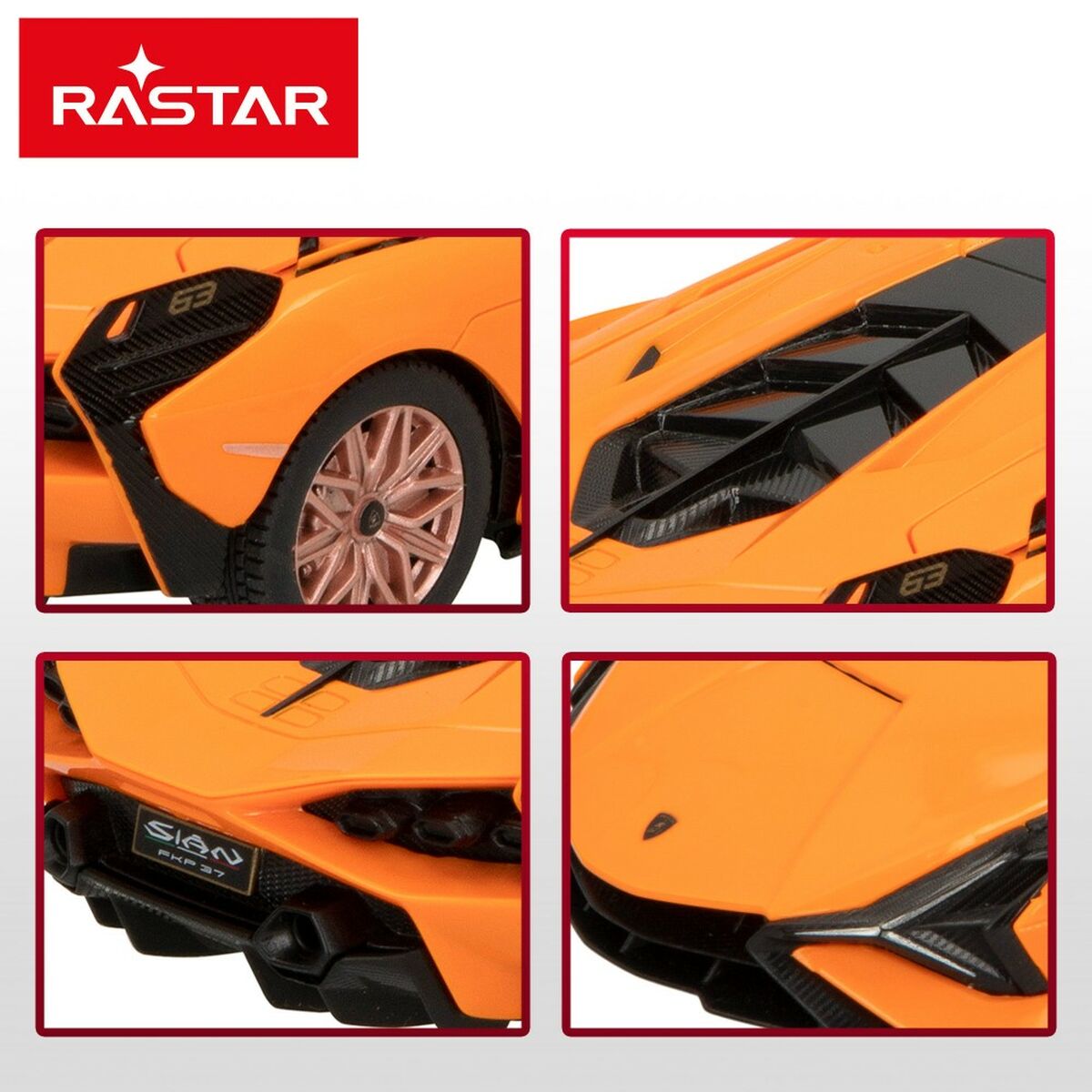 Auto na dálkové ovládání Lamborghini (4 kusů)